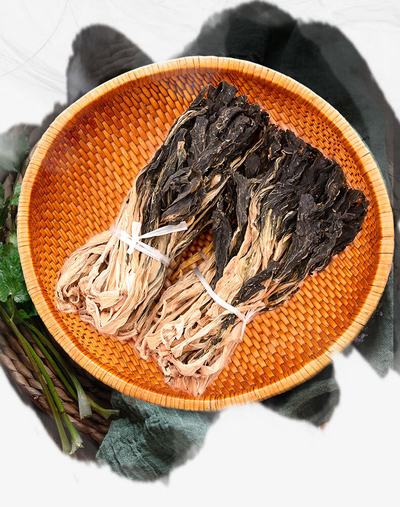 广东农家自晒无沙白菜干500g100g新鲜菜干货煲汤脱水蔬菜精选白菜干