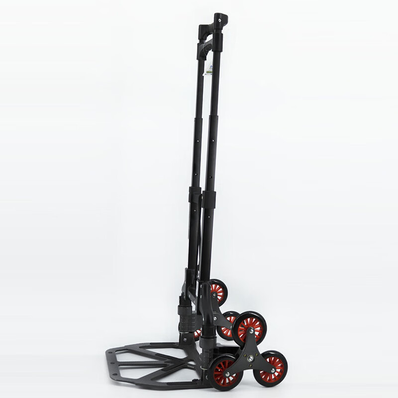 爬楼梯手拉车拉杆车折叠便携小拉车拖车购物车上楼搬运行李车 s5l免漆