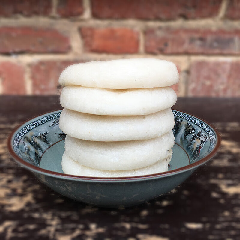 400g传统农家手工糯米糍粑湖南娄底双峰土特产糕点点心原味糍粑