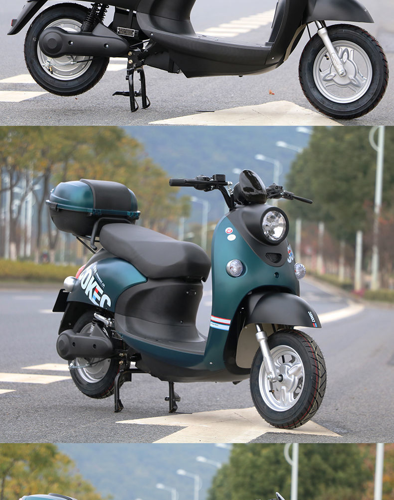 2022新款小龟王电动车成人60v72v男女电动车双人电动摩托车可上牌001v