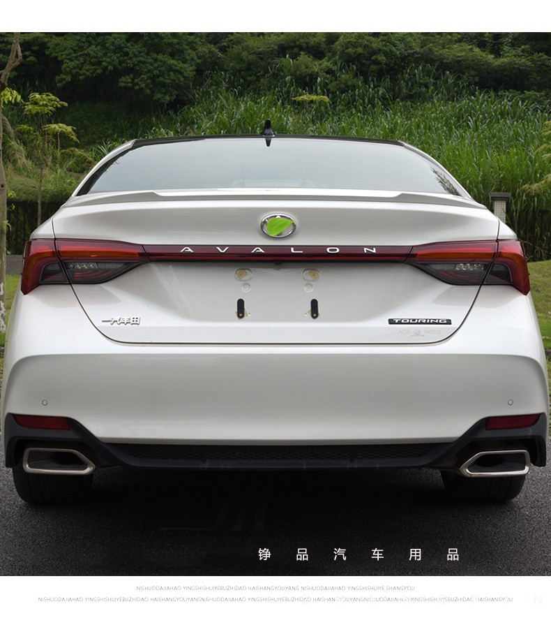 铮品1921款丰田亚洲龙尾翼亚洲龙改装专用免打孔原厂款运动风翼压翼
