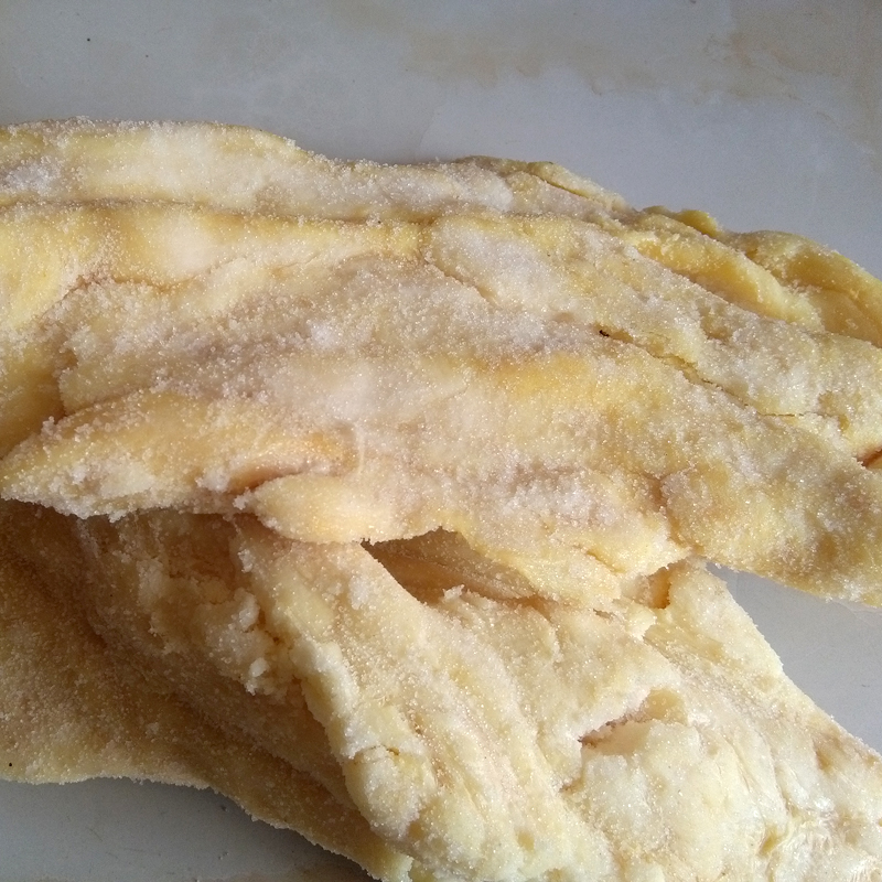 500g安徽 六安 寿县特产 正宗农村 腊猪油 咸猪油 咸猪板油