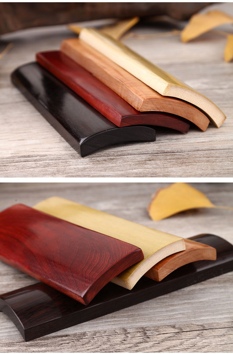 御子板张云雷太平歌词玉子板相声竹板薄款耐用乐器 赤红檀木御子板(两