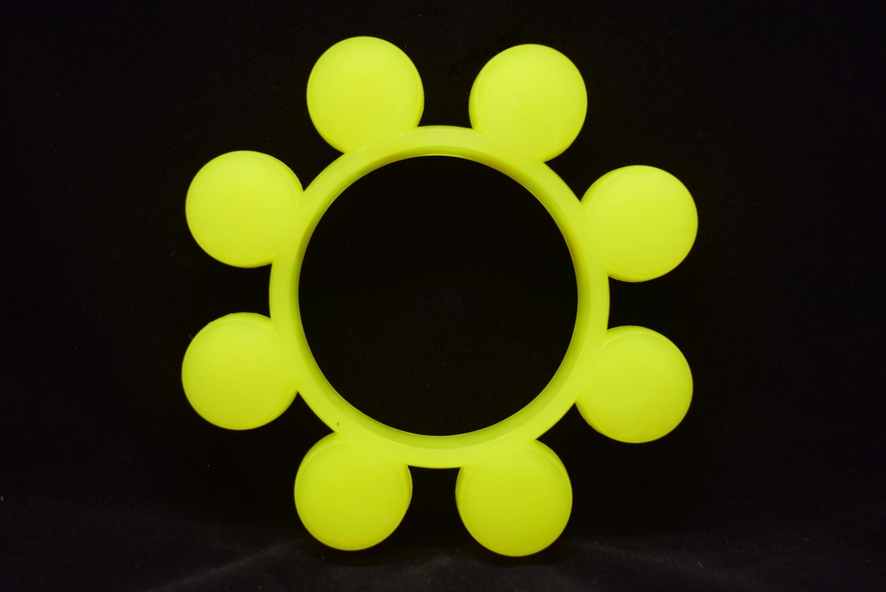 mt联轴器梅花垫橡胶弹性块聚氨酯梅花胶圈牛筋缓冲垫六角梅花垫圈