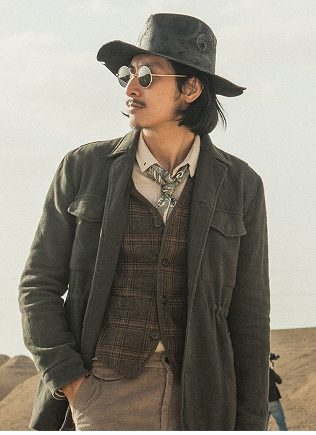 盲人眼镜 五条悟墨镜二胡民国网红复古圆形框太阳眼镜太子盲人老爷