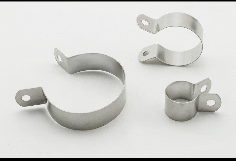 304不锈钢欧姆接地卡子管卡管夹 骑马卡支架管扣喉箍水管夹春图 φ80