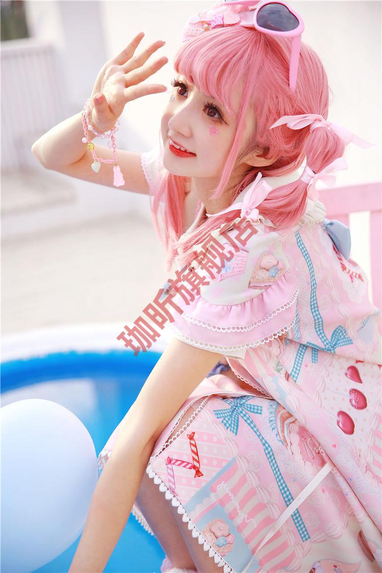 珈昕霜糖甜心lolita裙op全款现货可爱呲甜短袖夏公主裙子洛丽塔连衣裙