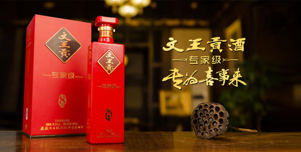 5折临泉文王贡酒480ml瓶文王贡酒专家级8年型红瓶408vol临泉特产浓单