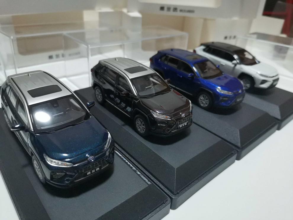 丰田汉兰达汽车模型 1:43原厂 广汽丰田威兰达车模2020款汉兰达汽车