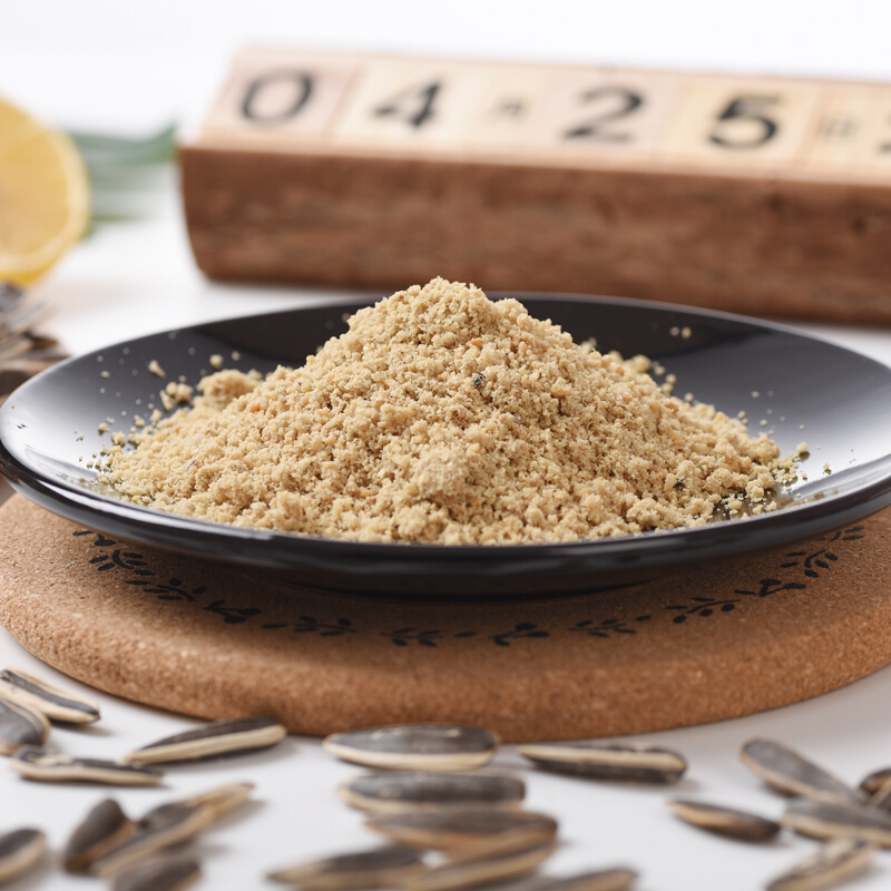 原味熟瓜子仁葵花籽粉手工磨粉商用烘焙烧烤剂即食 500g 原味瓜子仁粉