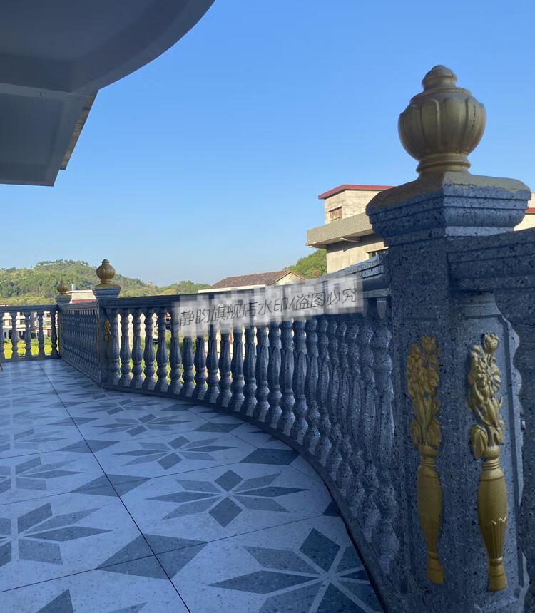 罗马柱子罗马柱模具欧式别墅围栏阳台护栏花瓶栏杆柱子现浇建筑用水泥