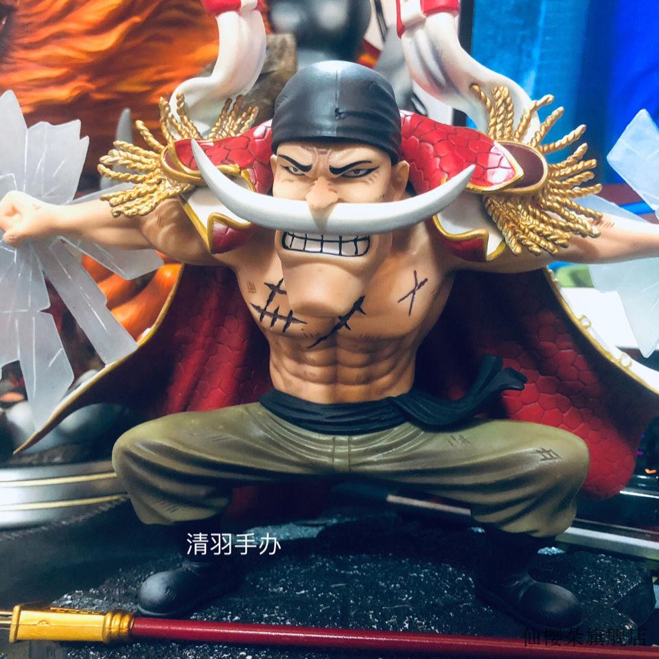 q版大头海贼王手办公仔 海贼王 顶上战争 sd白胡子 q版 老爹lk雕像模