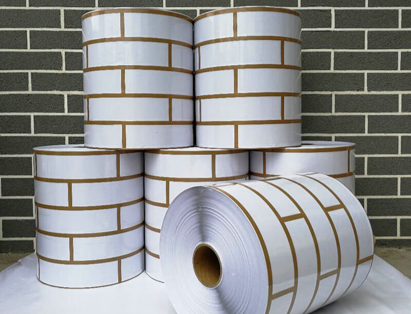 戴其思真石漆仿砖胶带外墙分格模具质感漆仿砖分色胶带美纹纸可定制