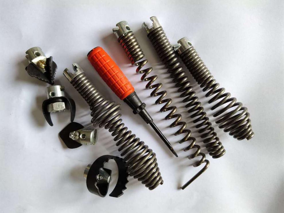 万向疏通钻头电动疏通机弹簧钻头下水道疏通刀头过弯神器易过弯簧