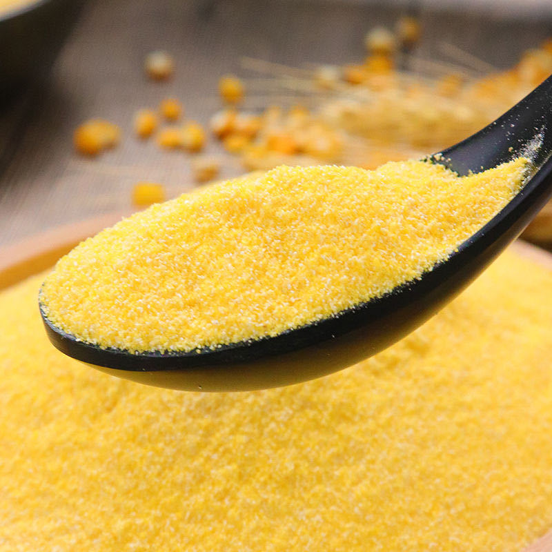 面苞米发糕窝头粗粮杂粮煎饼做饭玉米糁黄面粉1斤装试吃中细做包谷饭