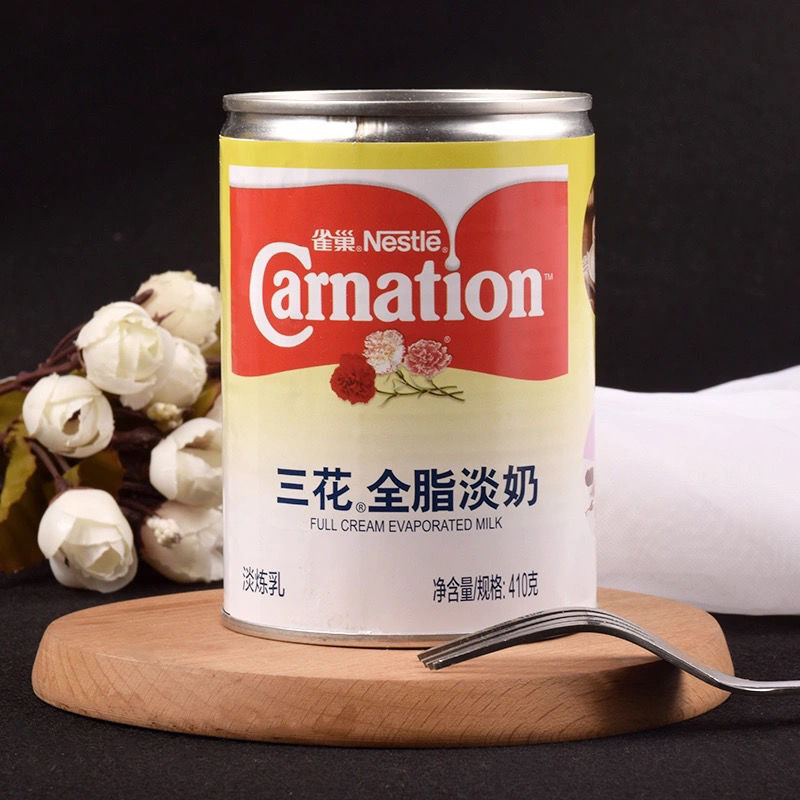 预售三花淡奶雀巢三花植脂q脂淡奶咖啡伴侣炼奶炼乳火锅汤底蛋挞甜品