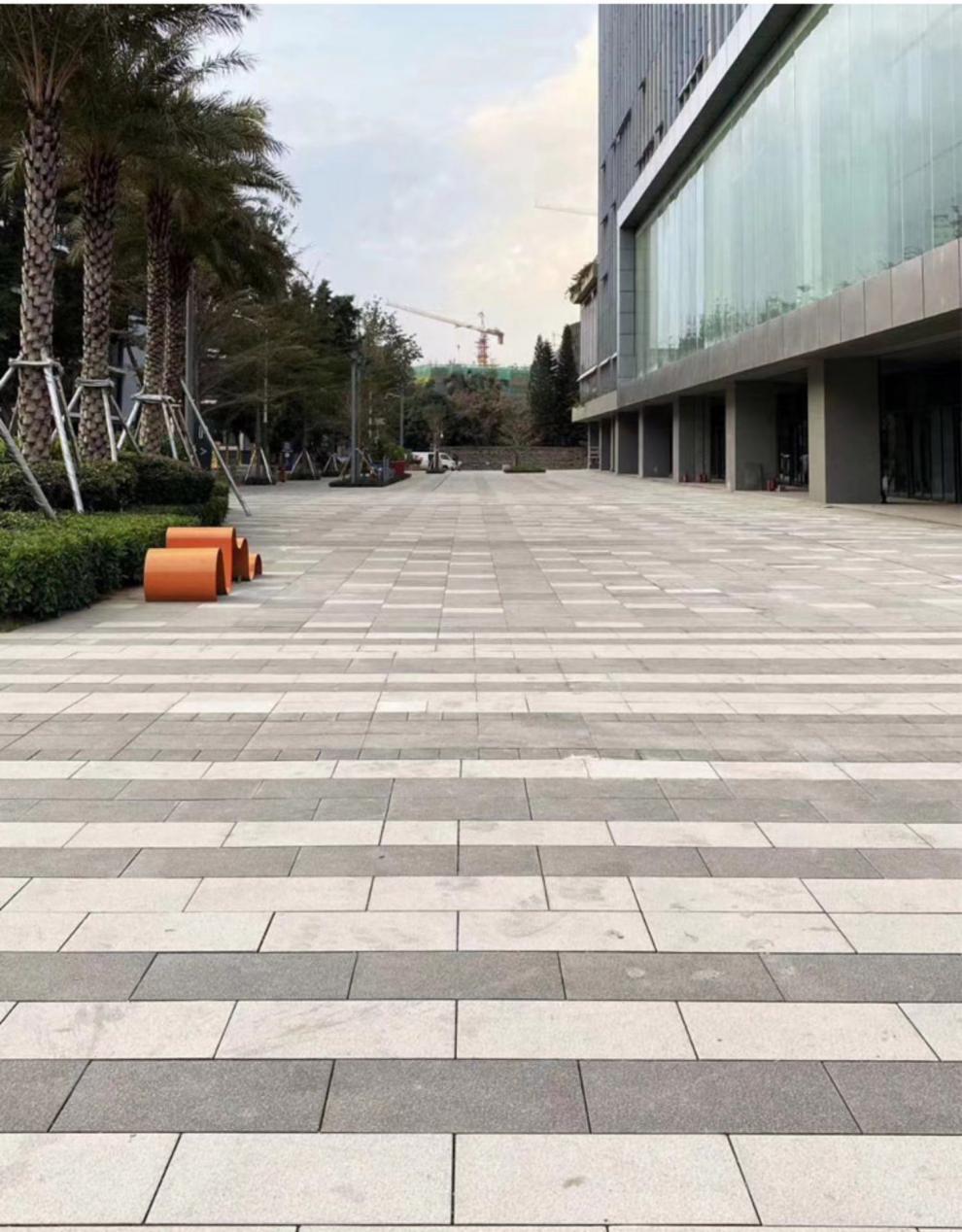 厂家花岗岩仿石砖庭院地铺石户外广场园林干挂墙砖石英砖陶瓷pc砖 300