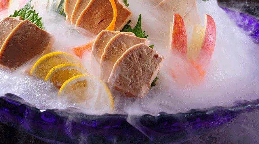 酒店会所直供/新鲜即食刺身鹅肝红酒法式肥鹅肝法国进口鹅苗 板栗鹅肝