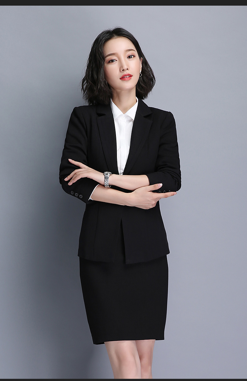 职业女裙套装2020新款时尚气质ol西装工作服三件套面试正装女秋冬