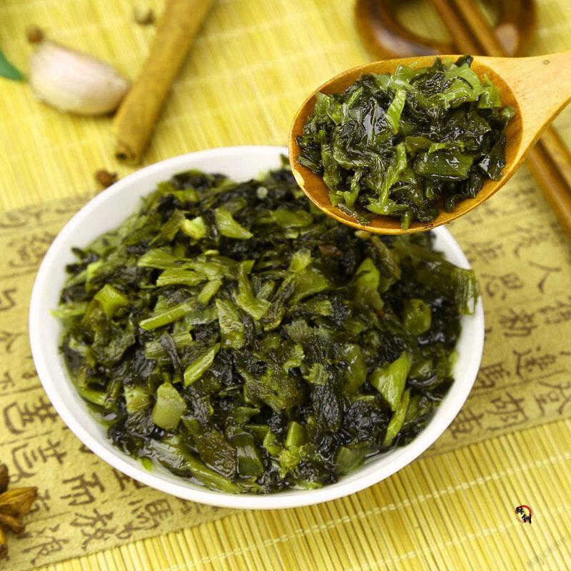 周庄毛豆阿婆菜特产咸菜60g*10袋装酱菜腌菜苋雪菜下饭 原味10袋(含