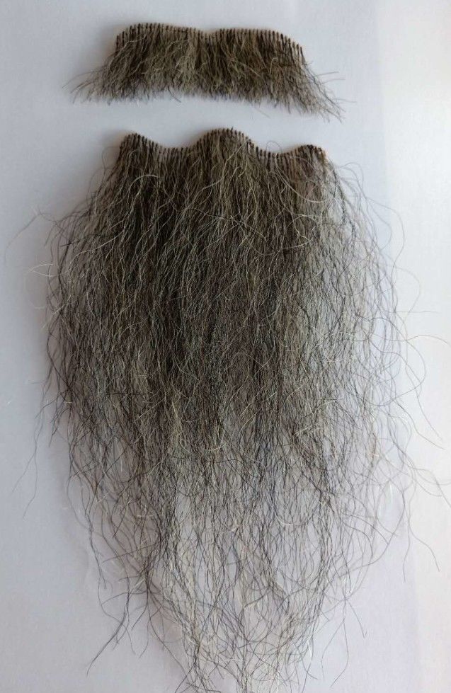 佰芙美古装道具男士假胡子胡须古代侠客大胡子戏曲造型假发胡子演出髭