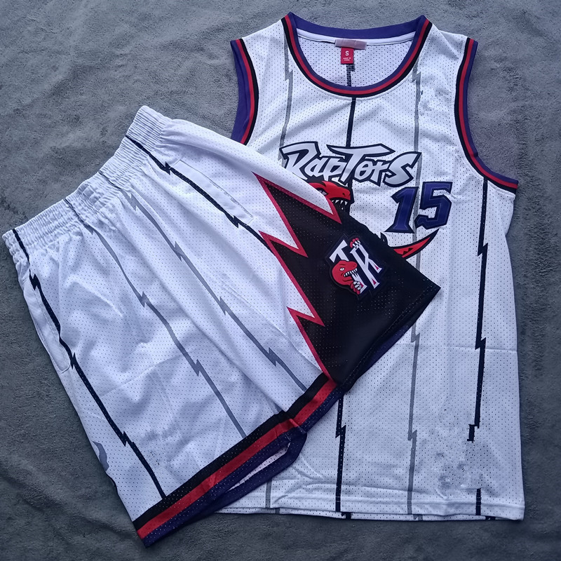 滕讯体育nba同款运动球服球衣复古背心刺绣网眼篮球服潮中文版1号紫s