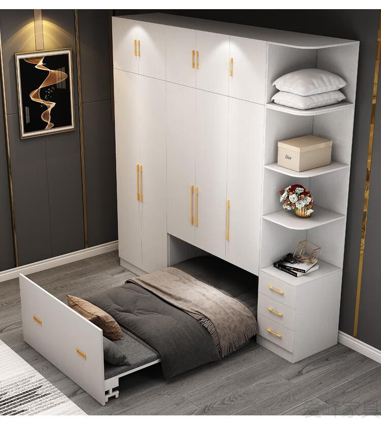 隐形床 可折叠 入柜式折叠床家用款 1.