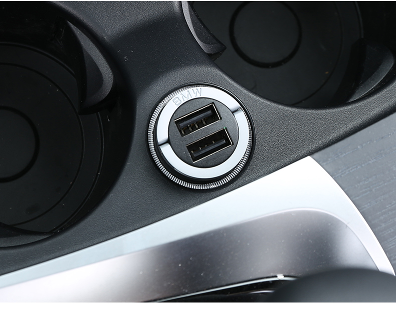 适用于 宝马x3车载充电器x1双usb快充转接头5系3系x2x4专用车内用品