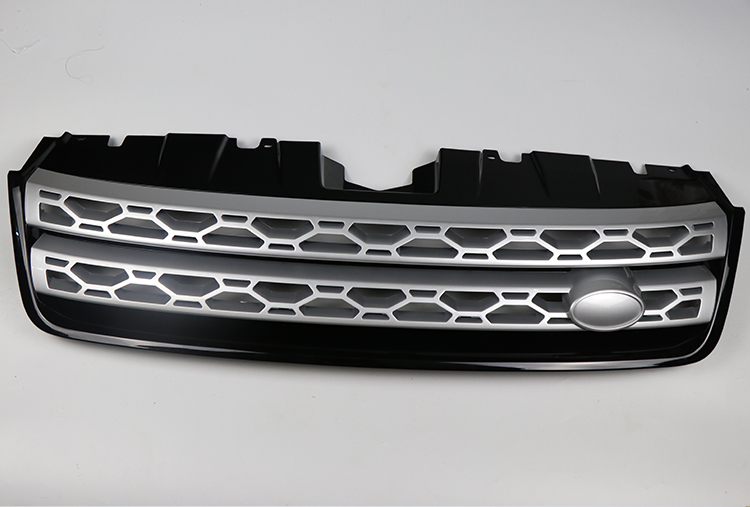 适用于专用路虎发现神行改装前中网适用于中网前脸进气格栅海外版全黑