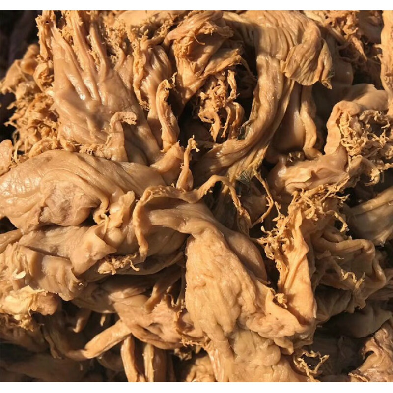 湖北荆州特产手工制作麻水荞麦豆皮豆丝豆折干货批发荞麦豆皮3斤泡米