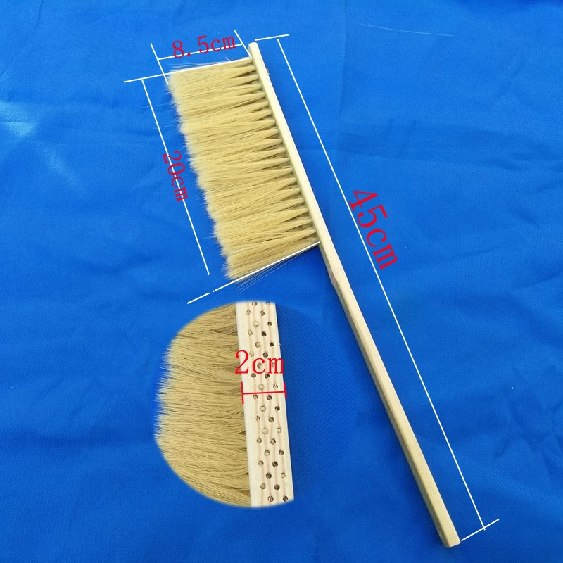 棕毛刷棕刷长柄鬃毛工业用刷纺织捻线防猪鬃毛刷机器机床刷子扫刷仿猪