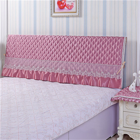 床头罩床头套布艺12151820夹棉加厚可拆洗防尘罩米色12米