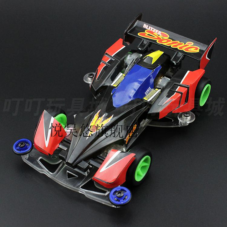 四驱车模型四驱兄弟旋风冲锋蜘蛛王赛车男孩拼装玩具礼物 胜利冲锋408