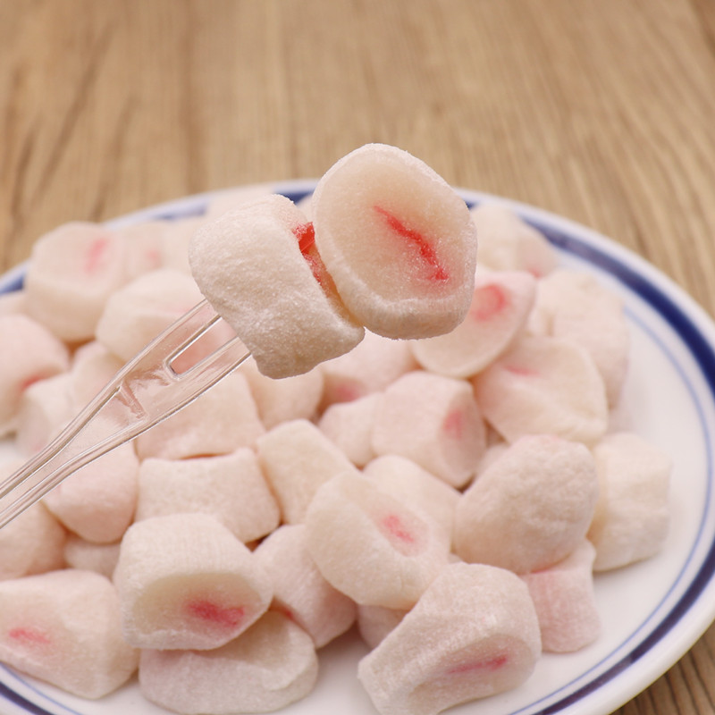 桔红糕糯米糕薄荷味橘红糕450g休闲小吃零食怀旧手工糕点台州特产 450