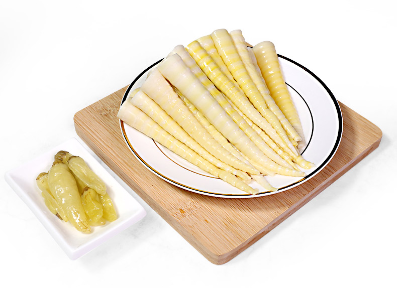 酸笋子泡椒竹笋开袋即食笋尖笋丝即食袋装小包装零食脆笋 共500g(买