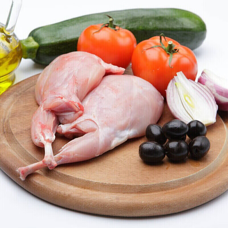 棠鲜生生鲜兔腿新鲜兔后腿生鲜兔子肉手撕冷吃兔生鲜美食4斤装