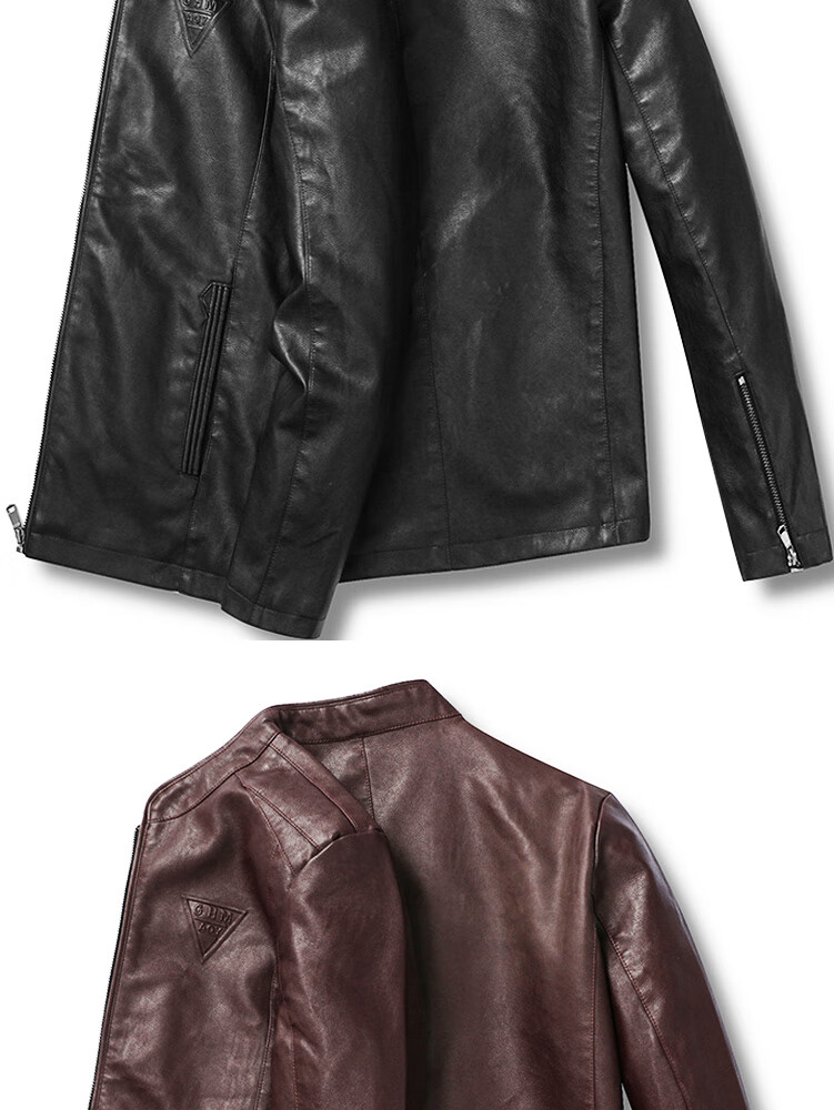 【品牌特卖】皮夹克男2020新款pu皮黑色机车服帅气有型外套男装衣服99