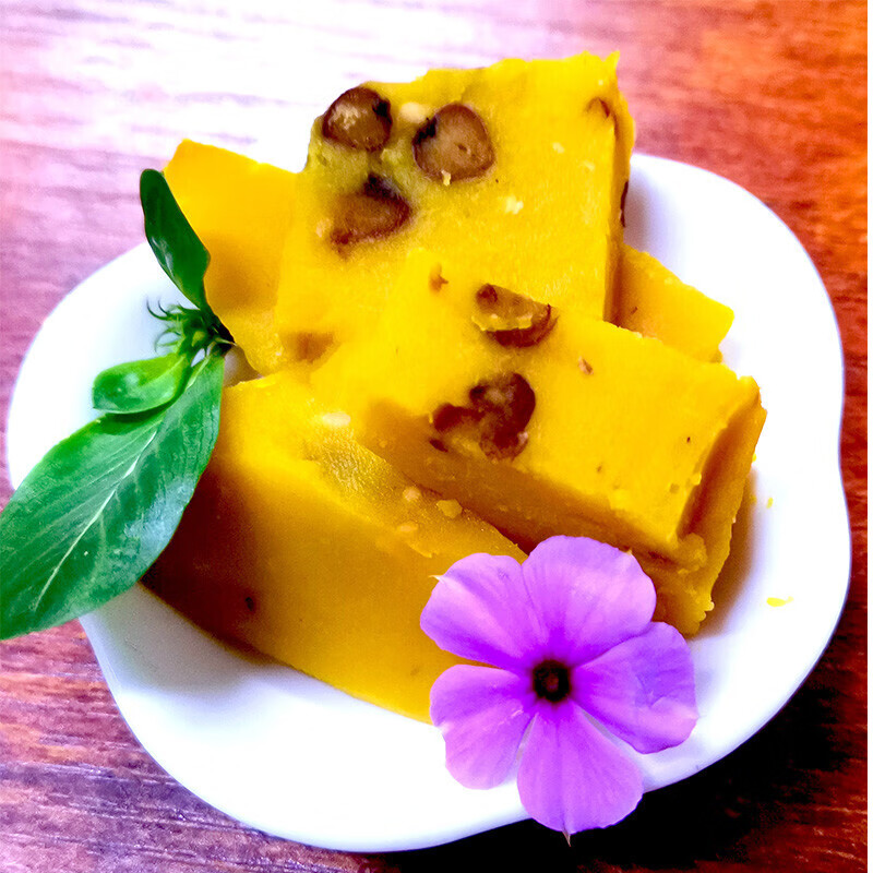 河南特产小吃豌豆糕沙馅碗豆黄手工现做粗粮糕点绿豆小时候的零食 【4