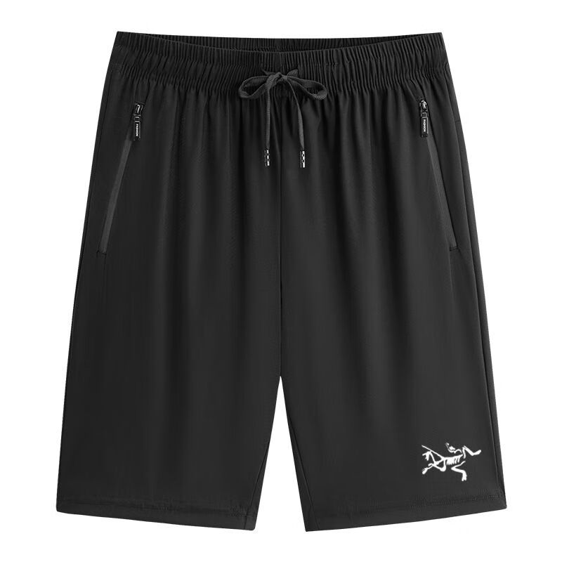 始祖鸟短裤男健身运动速干五分裤登山抽绳授权店铺 黑色 5xl【图片