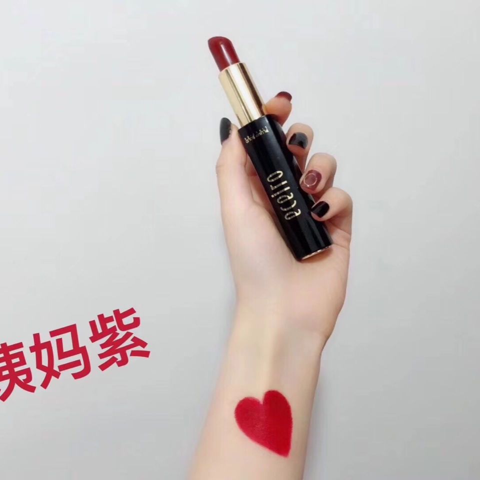 医采摩登口红恋爱粉枫叶红姨妈紫花样粉复古红鎏金款权杖款唇釉全姨妈