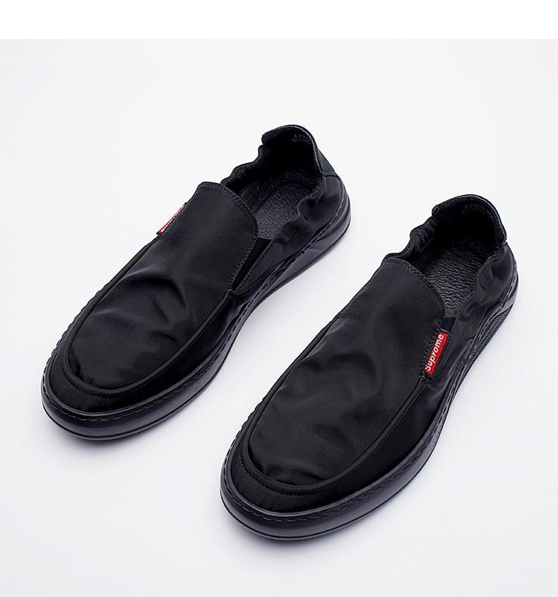 【抖音同款】帕达索男鞋德表店新款驾车软底一脚蹬布鞋-fgj休闲新款