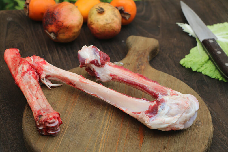 山羊羊骨 羊腿骨 新鲜羊骨头1000g不带肉 羊棒骨