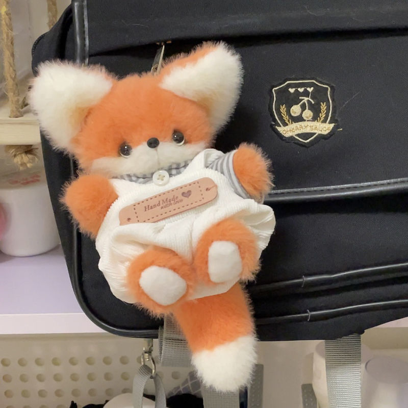 小红书同款可爱毛绒小狐狸创意玩偶卡通宋女生小狐狸挂件创意卡通