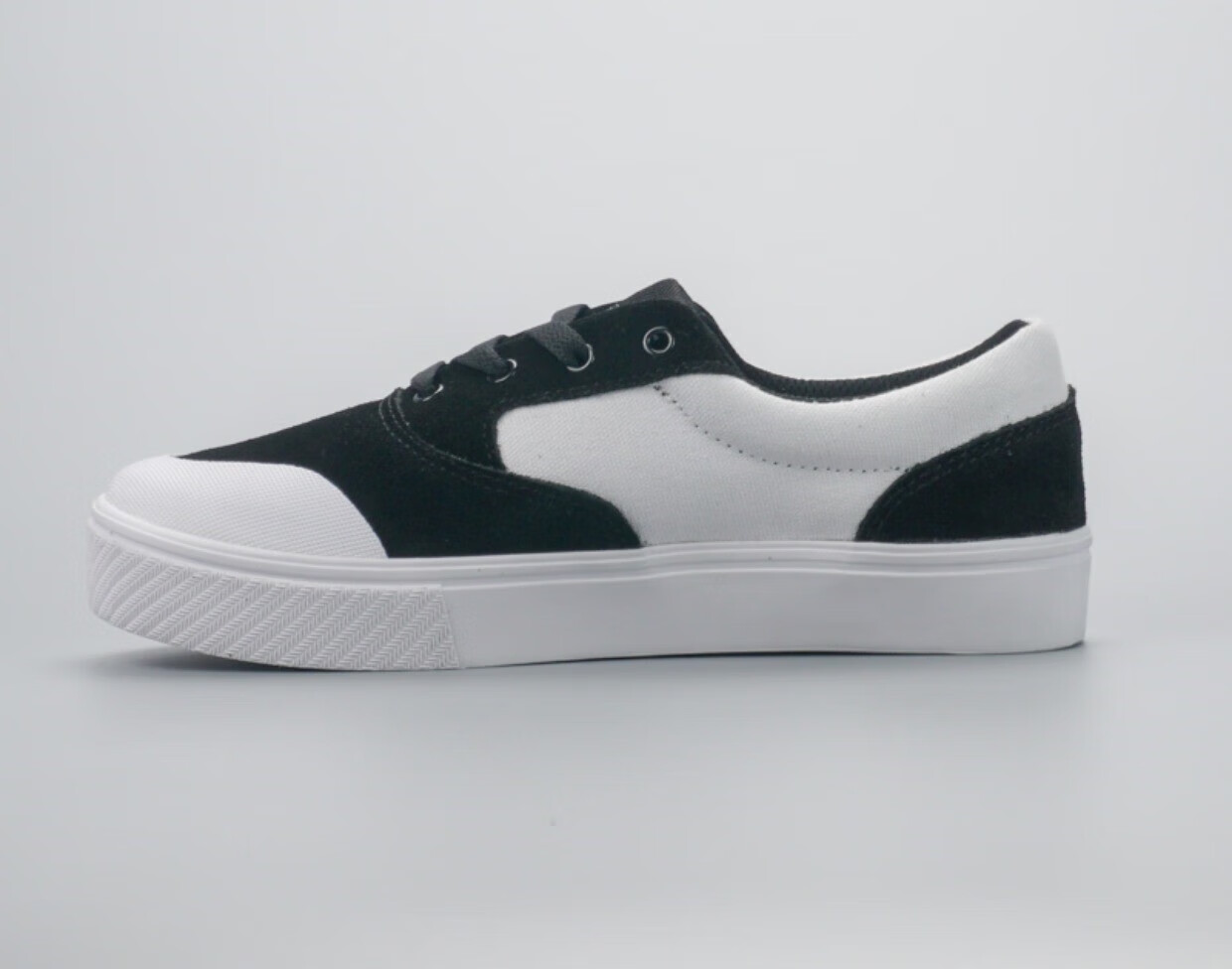 几朱可滑板鞋001b系列爆米花减震耐磨翻毛皮橡胶包头男女 b1民族风黑