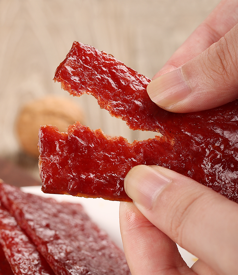 全家福猪肉脯120g猪肉脯网红猪肉干零食小吃特产即食熟食办公室休闲