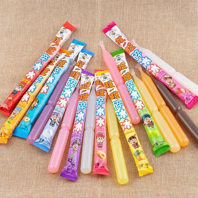 旺旺碎冰冰 旺旺碎冰冰整箱批发棒棒冰旺仔冰棒可乐味冻痴碎碎冰