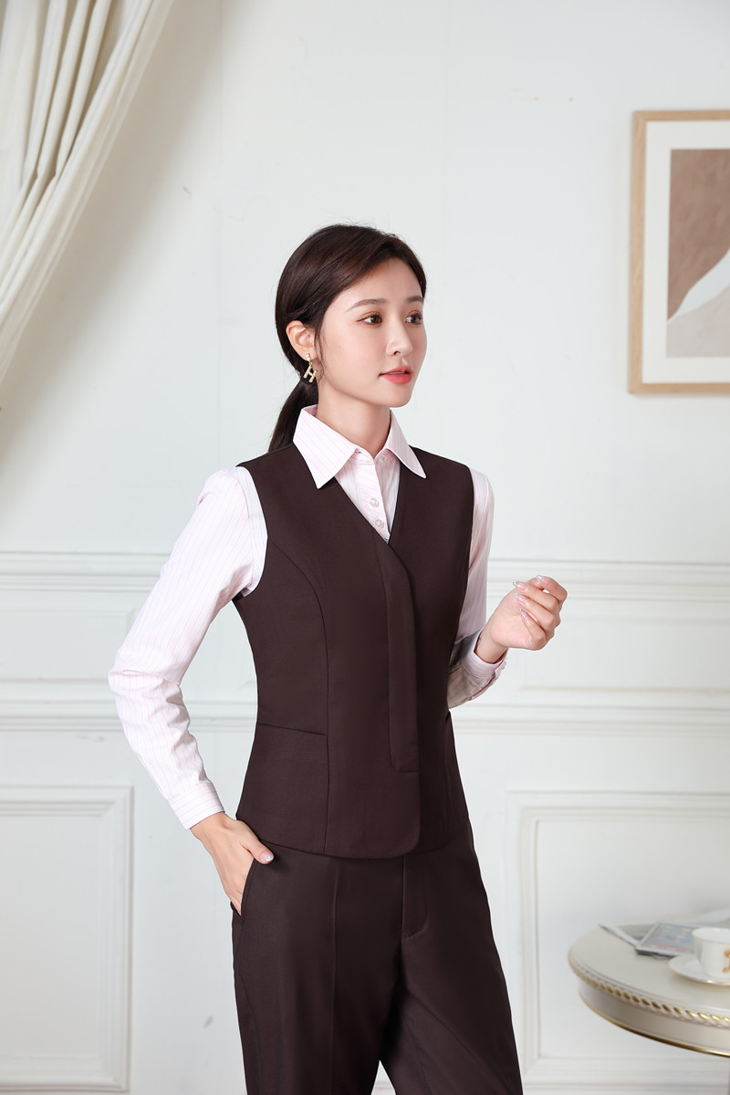 招商银行行服女招行工作服短袖衬衫马甲西裙外套裤子工装衬衣长袖衬衫