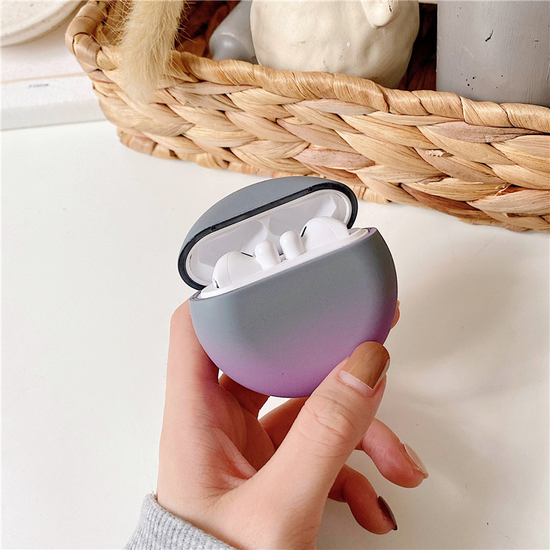 森兹迪 适用渐变华为freebuds3耳机壳防丢摔pc硬壳真无线蓝牙华为三代