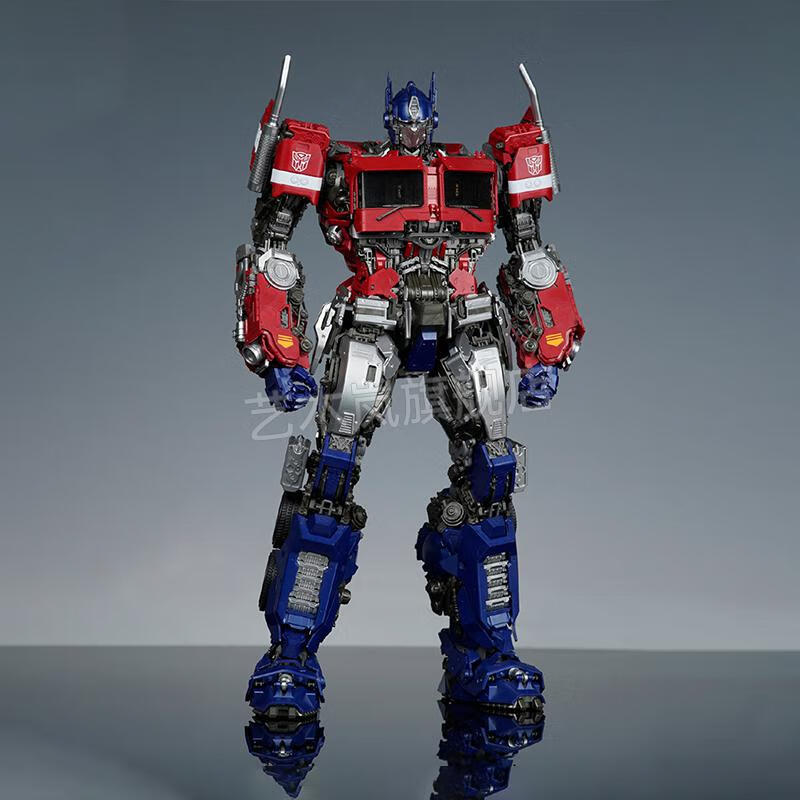 现货 圣斯基 大黄峰外传电影版 地球形态擎天柱 拼装玩具变形模型