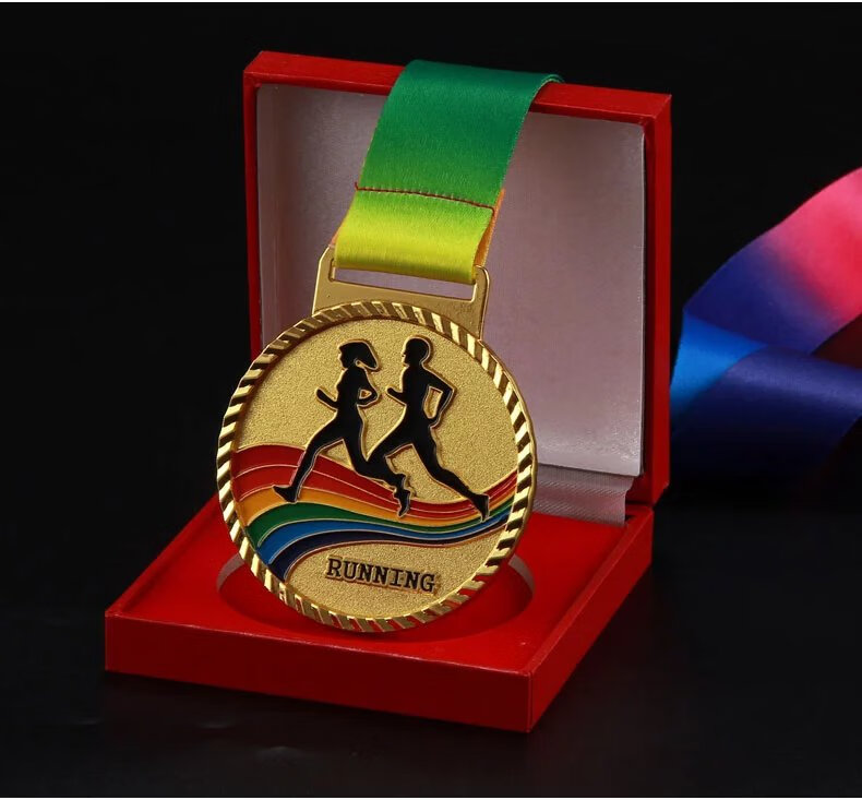 启画堂 山柏金属奖牌定制定做学校运动会挂牌篮球儿童幼儿园金银铜牌